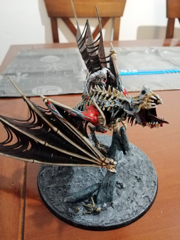 Abhorrant Ghoul King on Royal Terrorgheist Warhammer Age of Sigmar Flesh Eater Courts